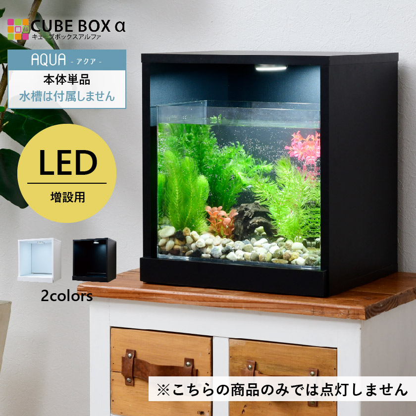 CBA ｱｸｱ ﾎﾞｯｸｽ LED 増設用 アクア CUBE BOXα